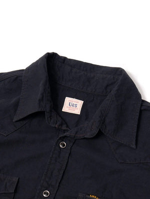 UES Clothing Black Western Shirt
