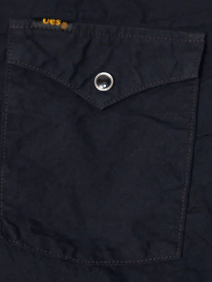UES Clothing Black Western Shirt
