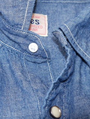 UES Clothing Chambray Western Shirt