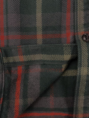 UES Clothing Green Extra Heavy Flannel Shirt (EHF)