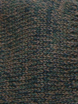 UES Clothing Green Melange Crew Length Socks