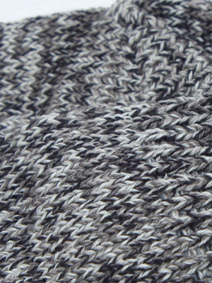 UES Clothing Heather Gray Melange Crew Length Socks