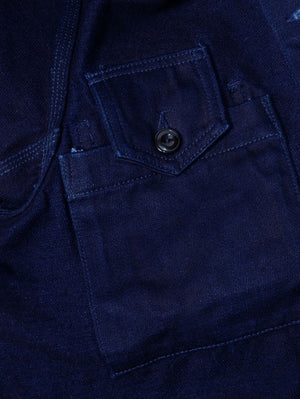 UES Clothing Indigo Tricotine Euro Jacket