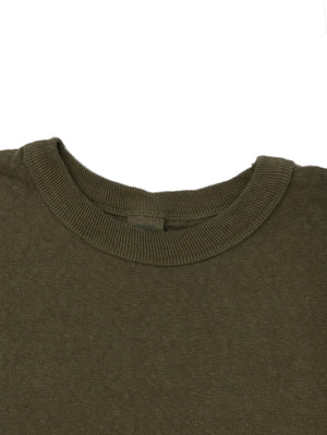 UES Clothing Olive No.8 SLUB NEP SHORT SLEEVE T-Shirt