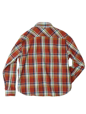 UES Clothing Red Heavy Flannel Shirt