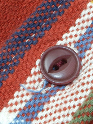 UES Clothing Red Heavy Flannel Shirt