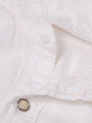 UES Clothing White Western Shirt