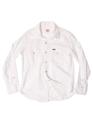 UES Clothing White Western Shirt