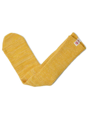 UES Clothing Yellow Melange Crew Length Socks
