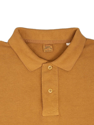 UES Clothing Yellow Rahben Stitch Polo Shirt