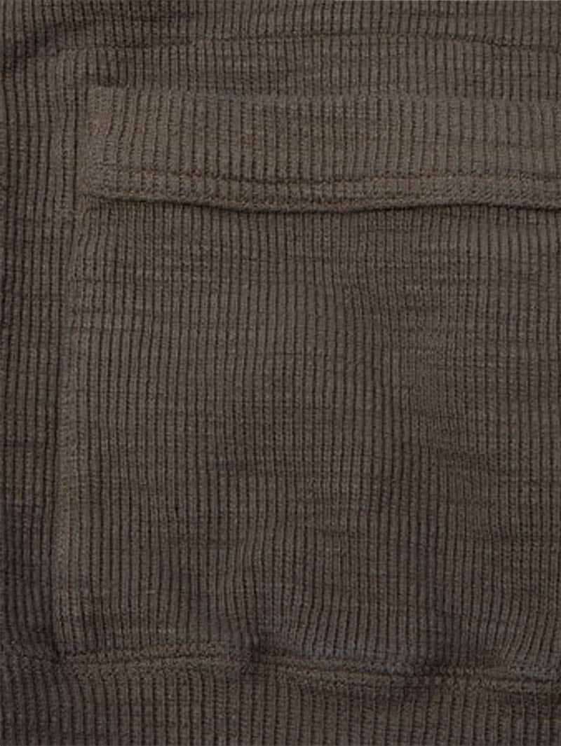 UES Olive Single Rib Cardigan