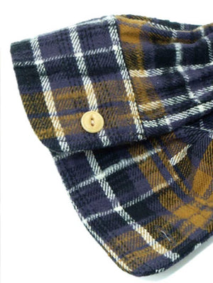 UES Purple Slubby Flannel Shirts