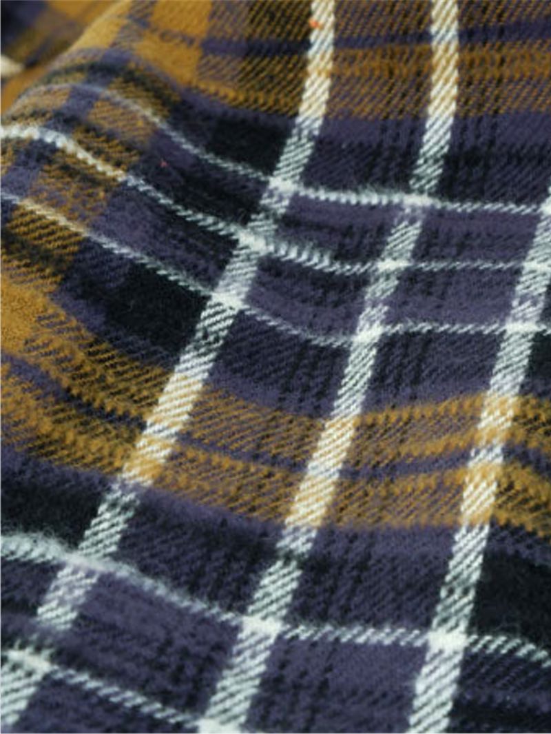 UES Purple Slubby Flannel Shirts