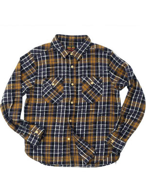 UES Purple Slubby Flannel Shirts