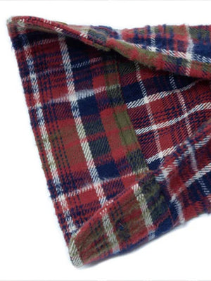 UES Red Slubby Flannel Shirts