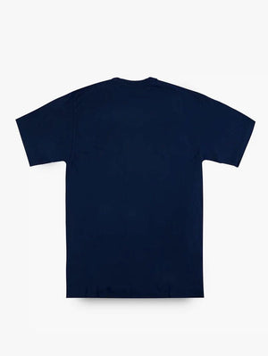UTILITEES 5.5 oz Navy Loopwheel Crew Neck T-shirt