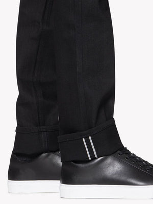 Unbranded UB144 BLACK 11oz Skinny Fit