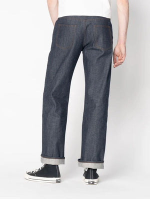 Unbranded UB701 Wide Fit 14.5oz Indigo Selvedge Jeans