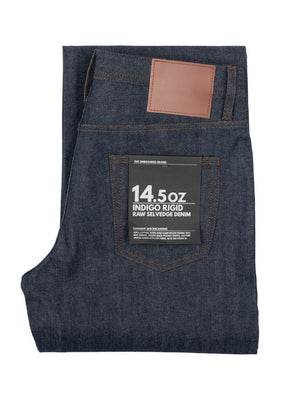 Unbranded UB701 Wide Fit 14.5oz Indigo Selvedge Jeans