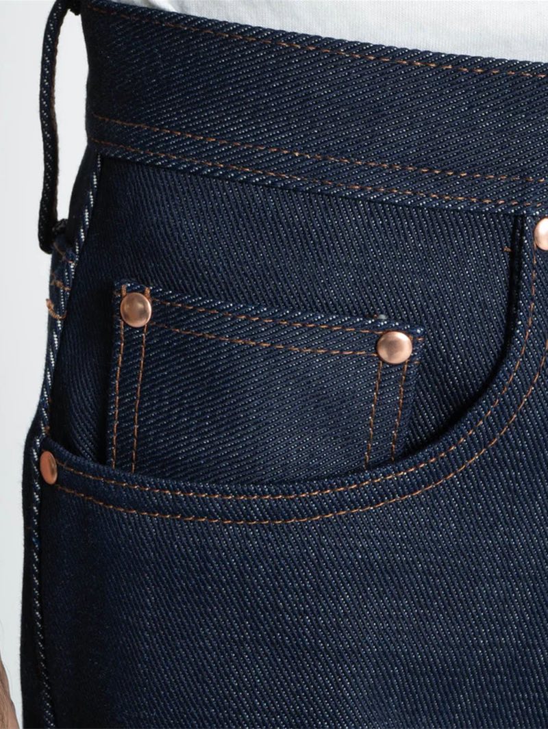 Unbranded Brand UB721 Wide Straight - 21oz Indigo Selvedge