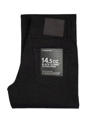 Unbranded UB748 Wide 14.5 oz Slubby Black Selvedge