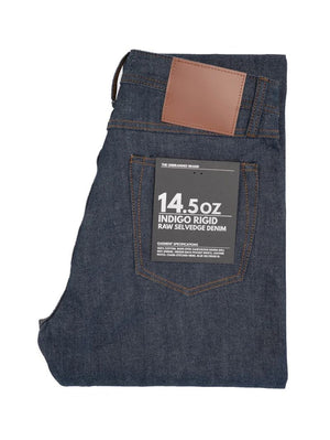 Unbranded UB801 Relaxed Straight 14.5 oz Indigo