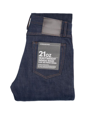 Unbranded UB821 Relaxed Straight 21 oz Indigo Selvedge