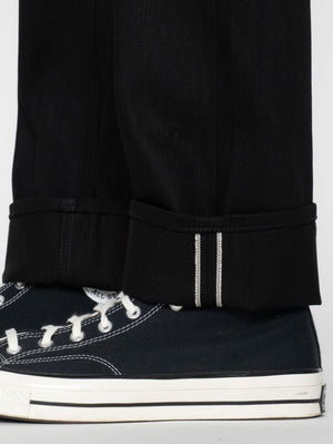Unbranded UB848 Relaxed Straight 14.5 oz Slubby Black