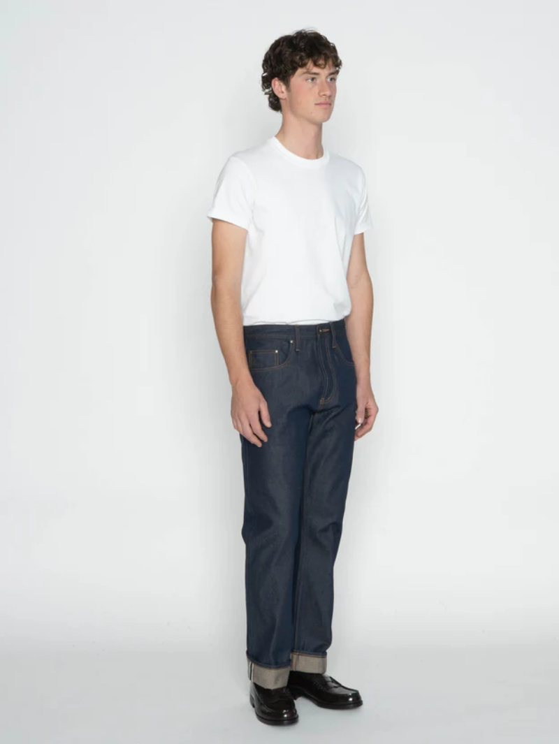 Unbranded UB854 Relaxed Straight 13.5oz Vintage Blue Selvedge