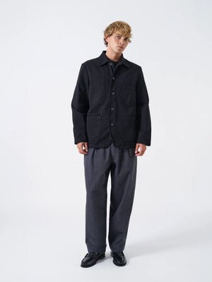 Universal Works Black Dexter Twill Jacket