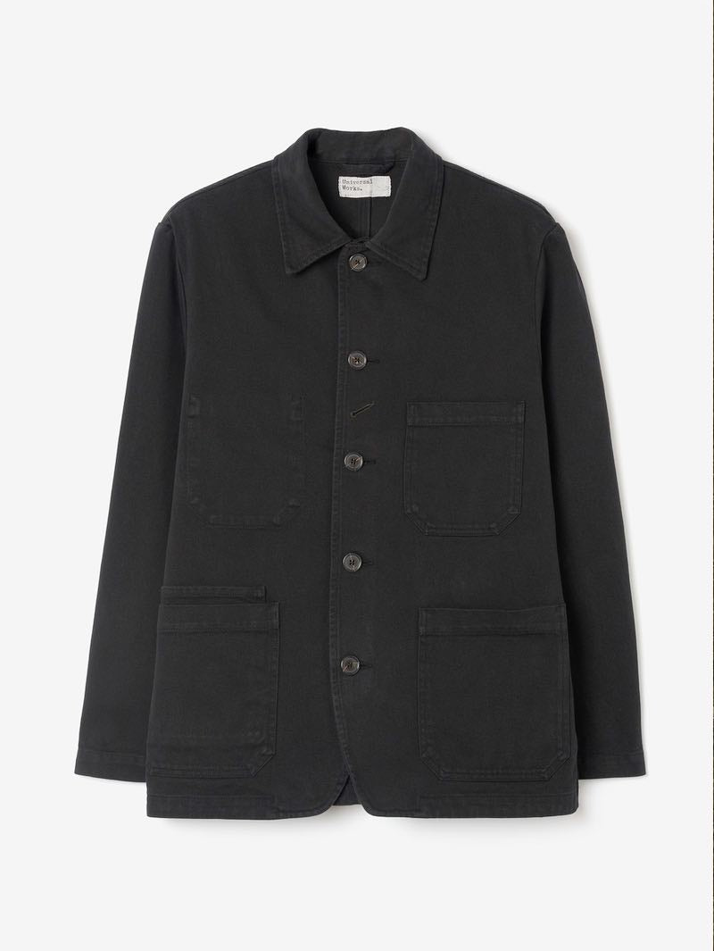 Universal Works Black Dexter Twill Jacket