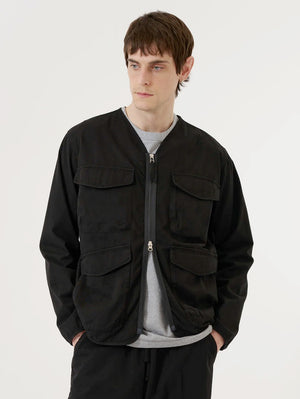 Universal Works Black Kelly Cotton Glider Jacket