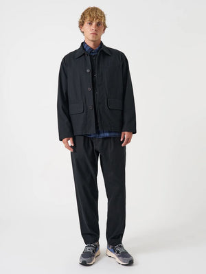 Universal Works Black Moleskin Franck Jacket
