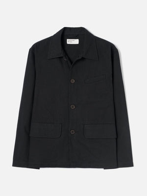 Universal Works Black Moleskin Franck Jacket
