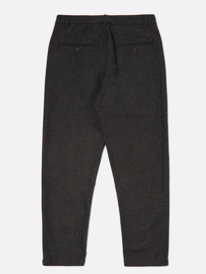 Universal Works Black Salt n' Pepper Tweed Military Chino