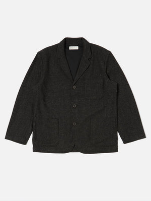 Universal Works Black Three Button Jacket