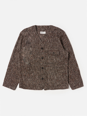 Universal Works Brown Cabin Jacket Sedona Tweed