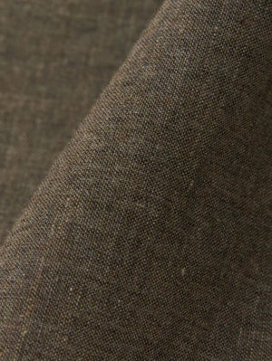 Universal Works Brown Fine Organic Cotton Sal Road Shirt