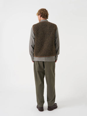 Universal Works Brown Lancaster Gillet Vest