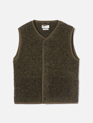 Universal Works Brown Lancaster Gillet Vestv
