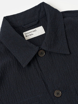 Universal Works Dark Navy Ospina Cotton Labour Jacket