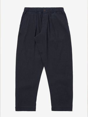Universal Works Dark Navy Ospina Cotton Oxford Pant