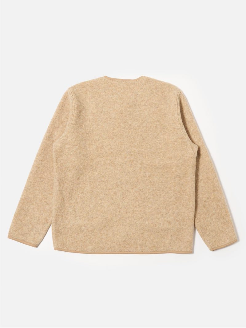 Universal Works Fawn Wool Cardigan