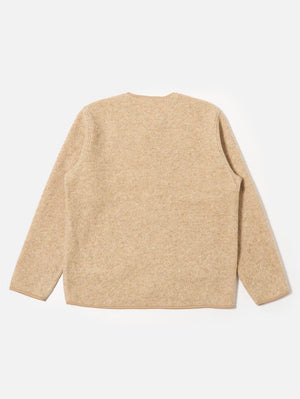 Universal Works Fawn Wool Cardigan
