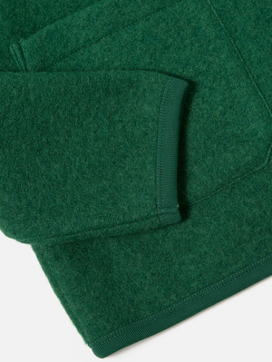 Universal Works Green Wool Cardigan