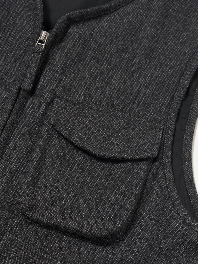 Universal Works Grey Parachute Liner Gilet