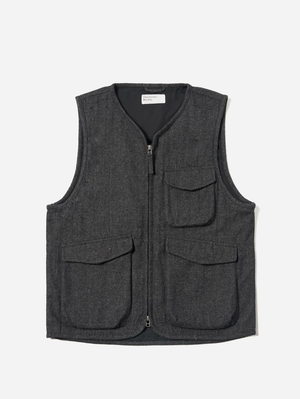 Universal Works Grey Parachute Liner Gilet