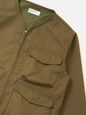 Universal Works Khaki Parachute Liner Jacket