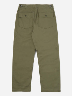 Universal Works Light Olive Fatigue Pants