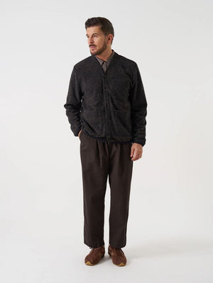 Universal Works Navy Deca Light Cardigan